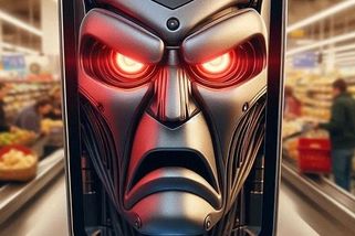 Samoobslužná pokladna-nepřítel lidstva - Médium.cz